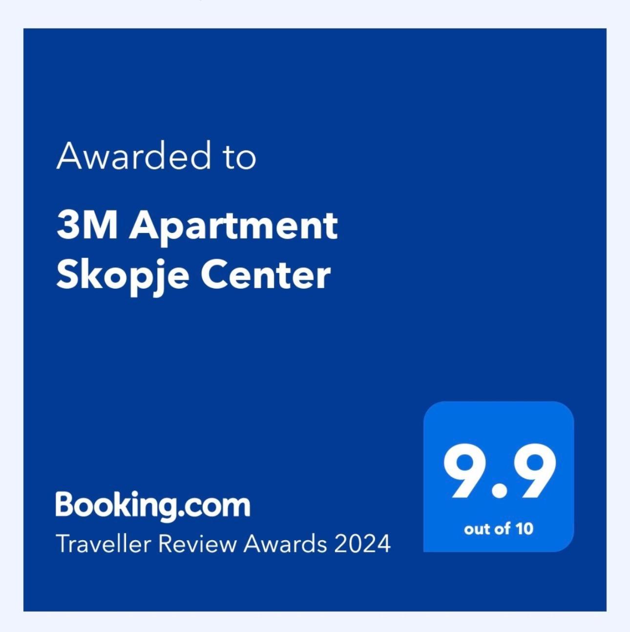 3M Apartment Skopje Center ภายนอก รูปภาพ